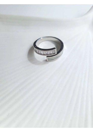 Vip Silver Ayarlanabilir Kadın Yüzük Sevgiliye Hediye Gümüş