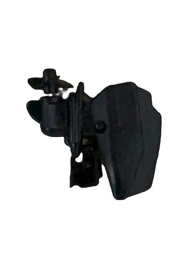 10 Adet Tekne Motoru Kahve Karıştırıcı, Paslanmaz Çelik Klipsli İçecek Karıştırıcı, Siyah