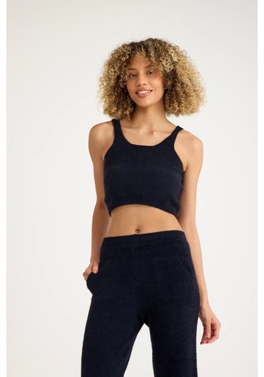 Allys Pantolon-crop-hırka Takım Siyah