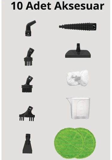 Kiwi Ksc-4220 Buharlı Dikey Mop Temizleyici