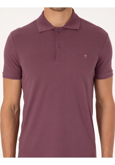 Pierre Cardin Erkek Mor Tişört Basic 50325323-vr038 Mor