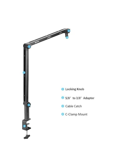 Boya By Ba30 Profesyonel Masa Tipi Mikrofon Standı