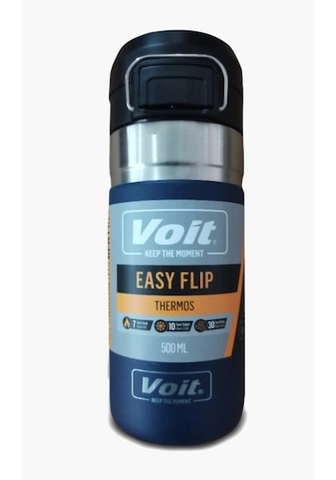 Voıt Easy Flıp Thermos 500 Ml - 034 Mavi