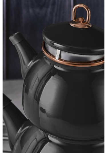 Neva N3171 Bitter Havana Emaye Demlik