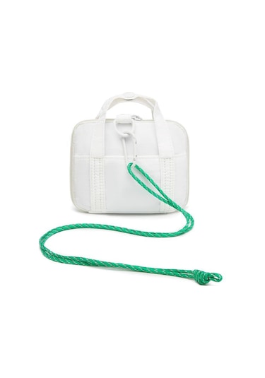 Smart Bags Mikro Poly Kumaş Askılı Mini Boy Kadın Cüzdanı 3346 Beyaz