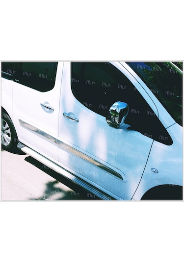 Peugeot Partner Tepee Krom Yan Kapı Çıtası 4 Kapı 2008 Üzeri