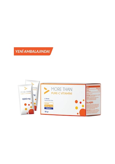 More Than Pure C 1000 Mg Saşe C Vitamini Ascorbic Acid