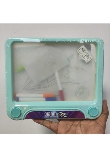 Trendooze Cloud011 Yeşil 3d Işıklı Çizim Tahtası Çocuklar İçin Oyuncağı Yaratıcı Sanat Eğitimi Yeşil Yeşil