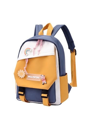 Naylon Sırt Çantası-sarı