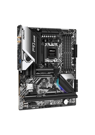 Asrock X670E Pro RS AMD X670 6600 MHz (OC) DDR5 Soket AM5 ATX Anakart