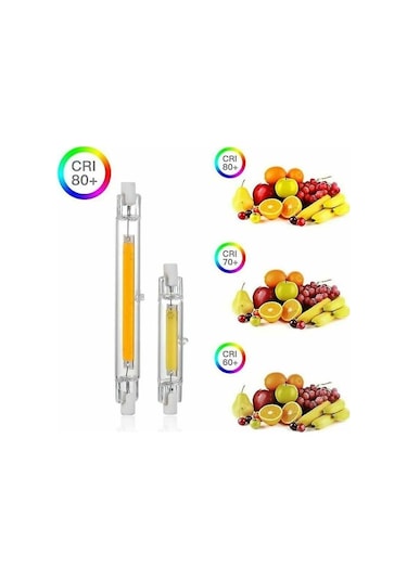 R7s Led Ampul 118mm 20w Kısılabilir Sıcak Beyaz 3000k 3000lm Lineer J118 300w Halojen Ampulün Yerini Alır