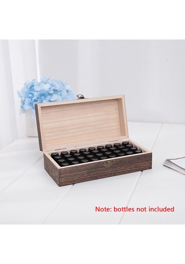Teltree Ahşap Esans Yağı Saklama Kutusu - 1-3ml Şişeler İçin Dayanıklı Ve Şık Organizasyon Çözümü Diğer