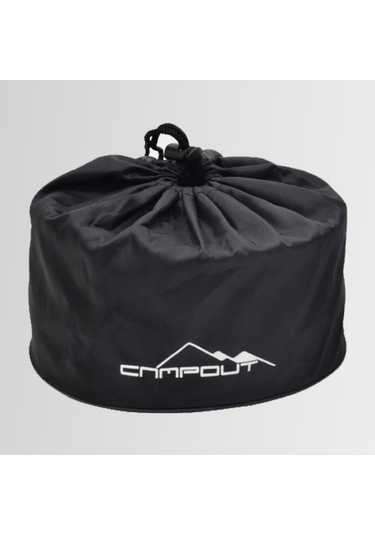 Nurgaz Ng-200-Ttc Üçü Bir Arada Kamp Tencere Tava Çaydanlık Seti Çok Renkli