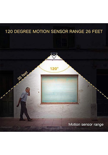 Cbtx Su Geçirmez Güneş Enerjisi Işığı 36 - Led İnsan Vücudu İndüksiyon Lambası Peyzaj Bahçe Duvar Lambası Diğer