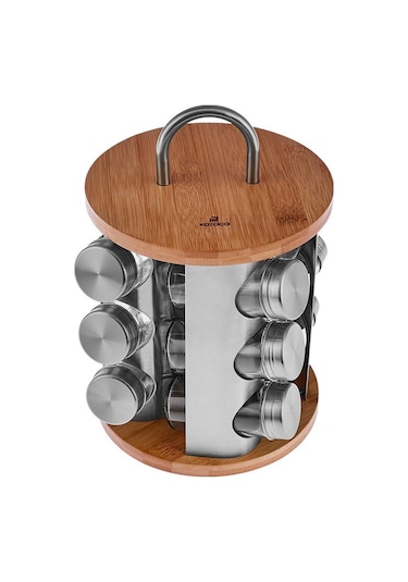 Karaca  Alya Dönen Standlı 12'li Baharat Takımı