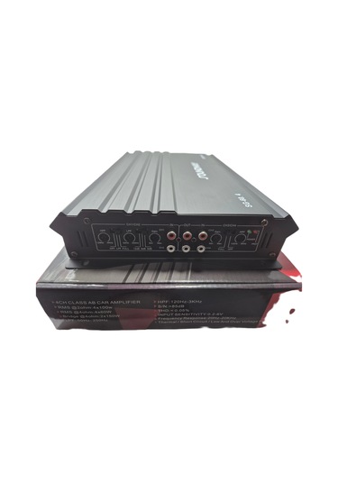 Soundway Amfi 4 X 60 Rms Ses Ve Bass Amfisi 3500w Soundway Sg-60.4 Ab Class Oto Anfi