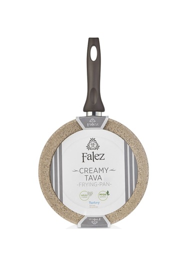 Creamy Granit 24 Cm Tava Krem