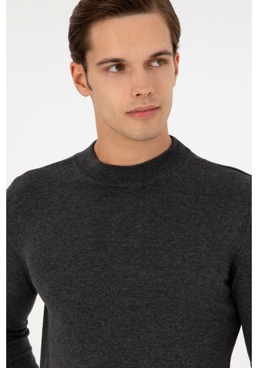 U.s. Polo Assn. Erkek Antrasit Melanj Kazak /triko 50298201-vr081 Antrasit Melanj U.s. Polo Assn. Erkek Antrasit Melanj Kazak /triko 50298201-vr081 Antrasit Melanj