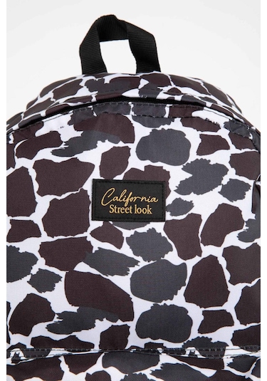 DeFacto Kadın Leopar Desenli Okul Sırt Çantası C5603AXNSKR1