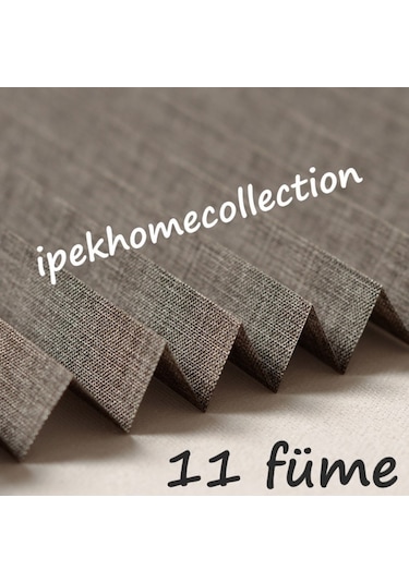 Cam Balkon Plise Perde Keten Serisi Vip 4 Renk, Alüminyum Kasa (442389875)