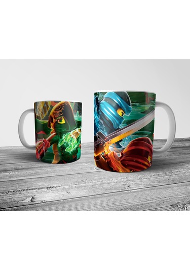 Pixxa Lego Ninjago Kupa Bardak Model 1