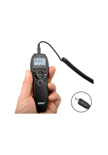 Ayex AX-3 S2 Sony İçin Dijital Zaman Ayarlı Kablolu Kumanda