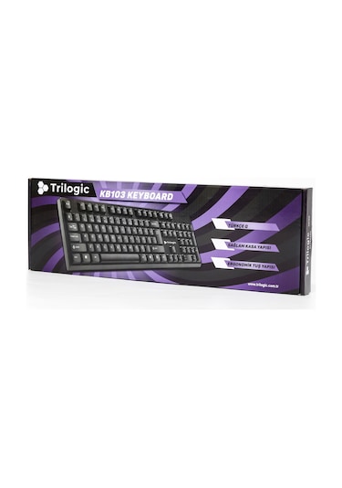 Trilogic KB103 Usb Kablolu Türkçe Q Klavye
