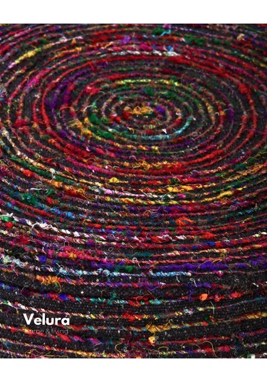 Silk Black - Puf Pembe