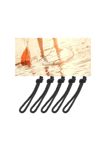 Ximistore9 5 Adet Nylon Kayak Kayık Paddle Bağlantı Kordonu - 4mm Kalınlık, Dayanıklı, Taşınabilir, Sup Ve Surf Tahtaları İçin Güvenli Bağlama