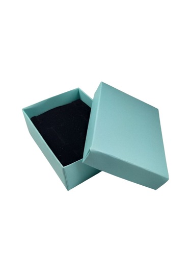 Özer Kutu Açık Yeşil Karton Kolye & Mini Set Kutusu24 Lü Paket İçi Süngerli Açık yeşil