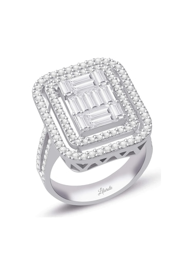 Lilarote 1.28 Ct Baget Pırlanta Yüzük