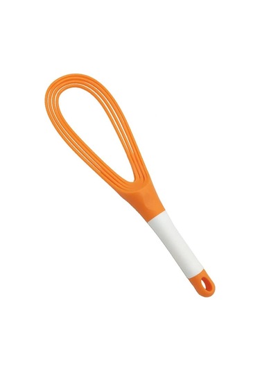 Adet 29 Cm Döner Çırpıcı, Plastik Mutfak Çırpıcısı, Düz Balon Çırpıcı, Kalın Telli Yumurta Çırpıcısı, Pişirme Karıştırma Çırpma Çırpma, Turuncu