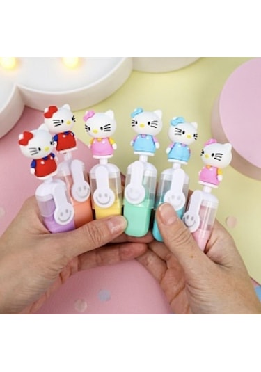 Hello Kitty Fosforlu Kalem 6lı-1538 Çok Renkli