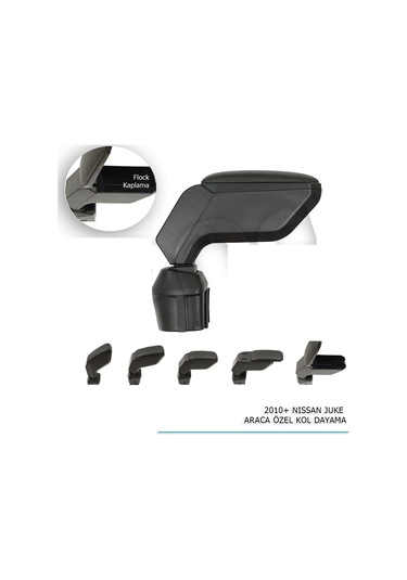 NİSSAN JUKE ARACA ÖZEL KOL DAYAMA SİYAH 2010+