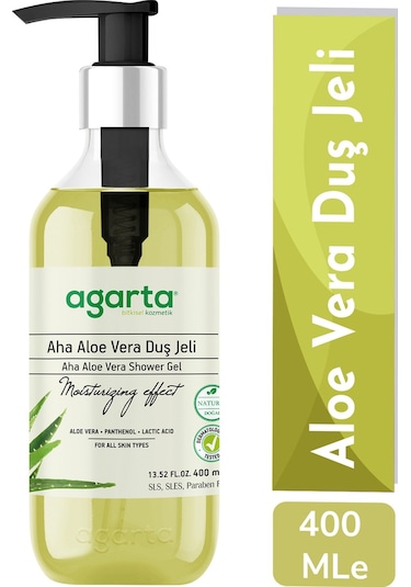 Agarta Aha Aloe Vera Duş Jeli 400 ML