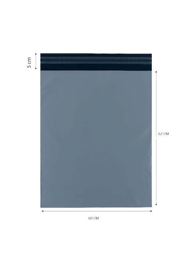 Cac Plastik 60x62+5 Cepsiz Kargo Poşeti 200 Adet