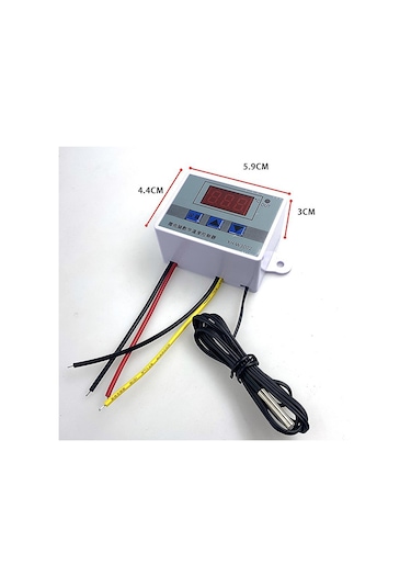 Komponentci Xh-w3002 220v Ac Dijital Zaman Ayarlı Termostat 1500w