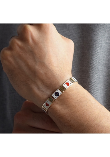 King Royal Charm Altın Bileklik