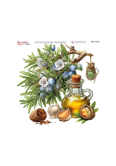Ütü İle Rub On Transfer Kağıdı 30x30cm Rb-1000