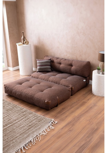 Good Night Çift Kişilik Aktivite Koltuğu & Kanepe 140cm Genişlik Kahve