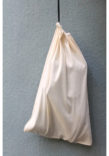 2 Adet Shoes Baskılı Keten Ayakkabı Poşeti - Ayakkabı Düzenleyici