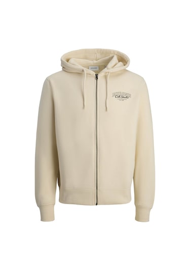 Jack & Jones Jjmakoto Kırık Beyaz Erkek Sweatshirt 12278607 Kırık Beyaz