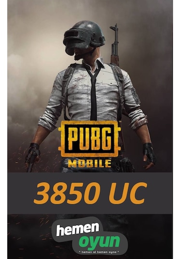 HemenOyun Pubg Mobile 3850 UC