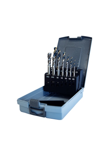 Maier MKTK371HM 14Parça Matkap Uçlu DIN371 Helis Kılavuz Takımı