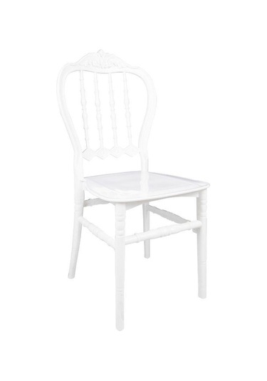 Mandella Karmen Düğün Sandalyesi Model 7 Beyaz
