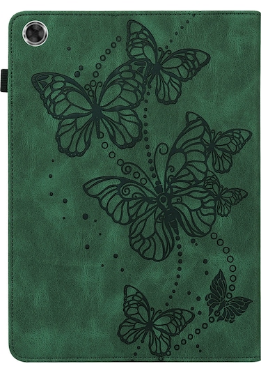 Butu Kelebekler Baskılı Elastik Askı İyi Korumalı, Düşmeyi Önleyici Tablet Kılıfı, Lenovo Uyumlu Tab M8/m8 2. Nesil Tb-8505/tb-8705/tb-8506 Standlı