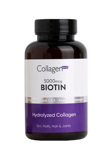 Collagen Forte Platinum Biotin 5000 MCG 60 Tablet
