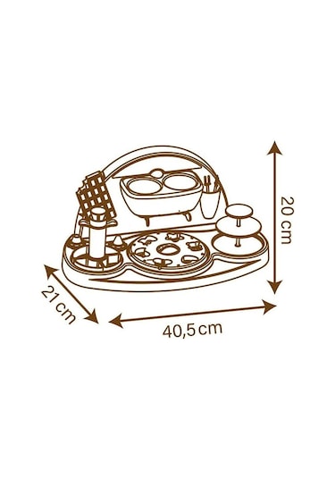 7600312116 Smoby Chef Çikolata Fabrikası Oyun Seti
