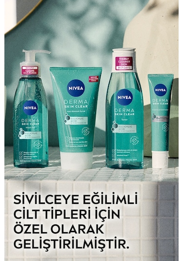 Nivea Derma Skin Clear Tonik 200 Ml 2 Adet