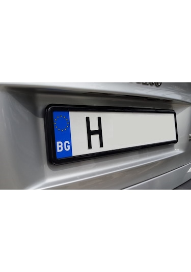 Ubak Yönetmeliğine Uygun . Parlak Siyah Plakalık 2 Adet 228108617